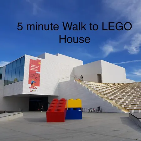 公寓 5 Minute Walk To Lego House - Location-garden On Site-n18 比隆
